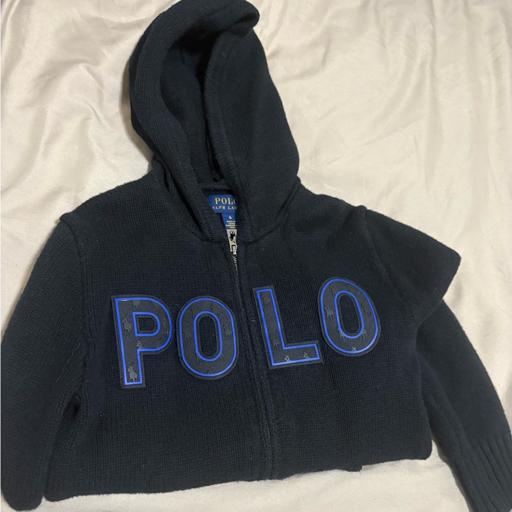 Boys zip up sweater, hoodie